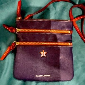 Astros Dooney & Bourke triple zip crossbody